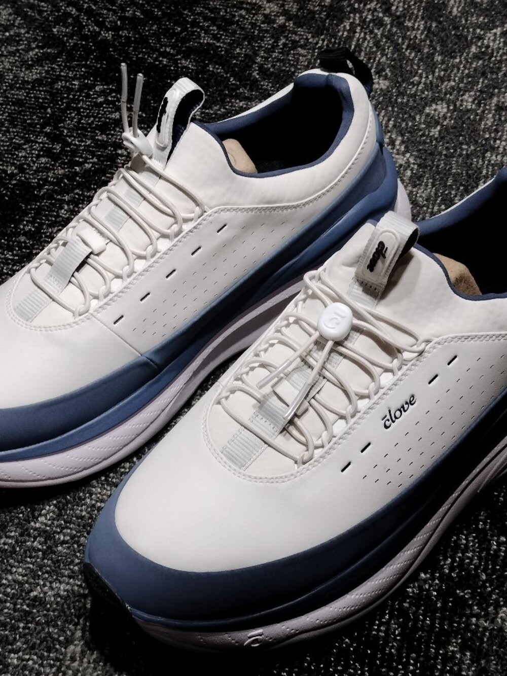 Clove Forte 2 Shoes Women's 13.5 Men's 12 White Unisex Nursing Sneakers